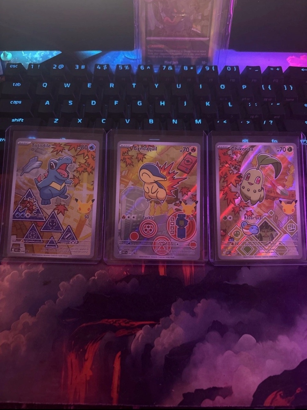 Pokemon First Partner Illustration Collection Series 2 - Johto Gen 2 Set NM